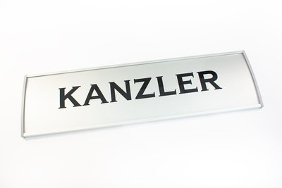 табличка с выпуклым профилем - фото №2